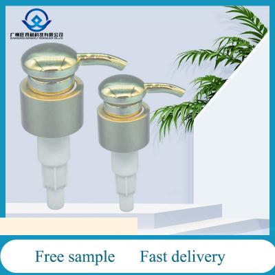 High-end quality Dispenser Treatment Aluminum Coating Cosmetic Cream Pump Head aluminium pump