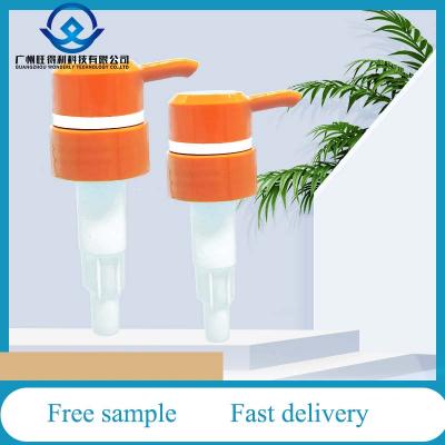 Orange color  33/410 38/410 4cc Dosage Big Pump Lotion Dispenser