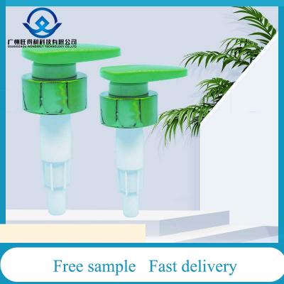 Wholesales green color 33/410 Big Pump 4cc Big Dosage Hair Wash Lotion Dispenser Pump For Cleaner Bottle